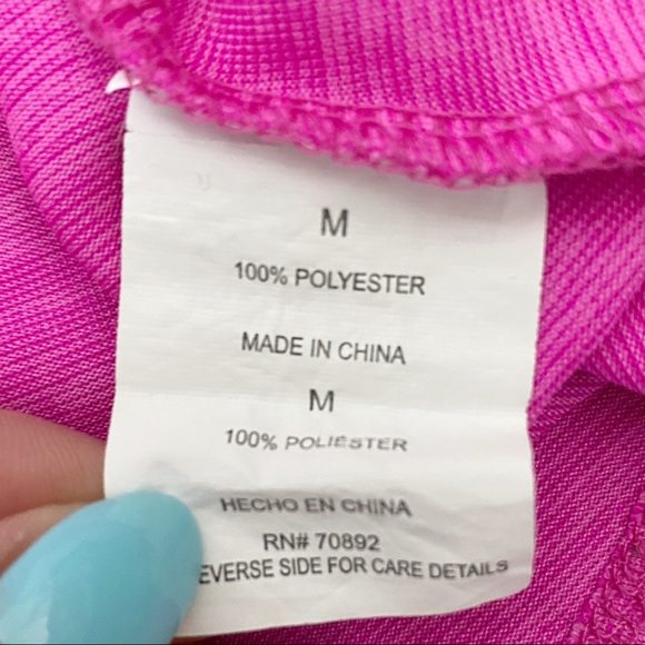 Layer 8 Pink Stretchy Sports Racer back Tank Top M - Picture 4 of 4